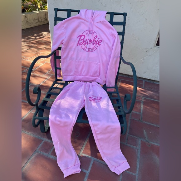 Barbie Tops - Barbie "Come On Barbie Let's Go Party" hoodie and joggers set - size XS